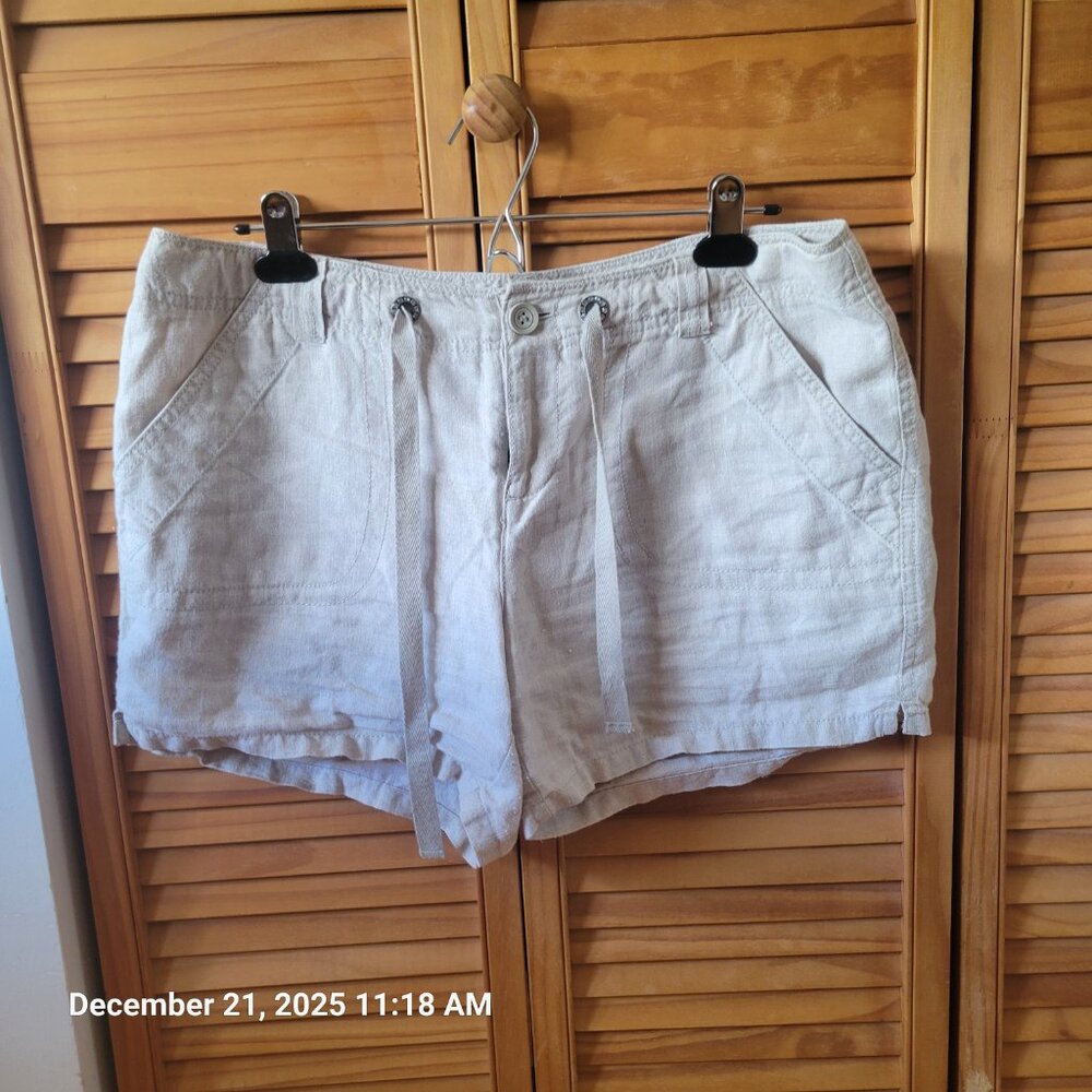100% Linen Shorts